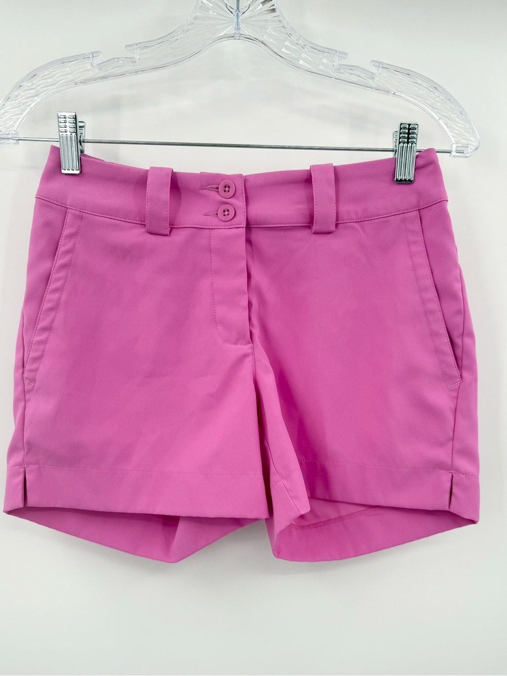 Nike Golf Women's Tour Performance Dri-Fit Performance Pink Shorts Size 0